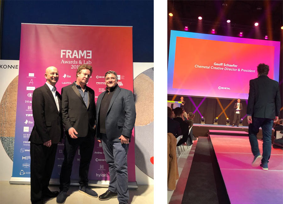 Chemetal Sponsors Frame Awards in Amsterdam!